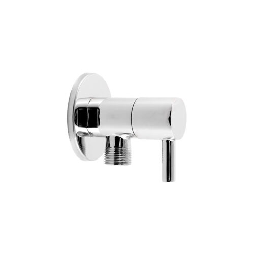 Γωνιακός διακόπτης ροής Χρωμέ Z296 FERRO 1/2x1/2" 5901095626197 Z296