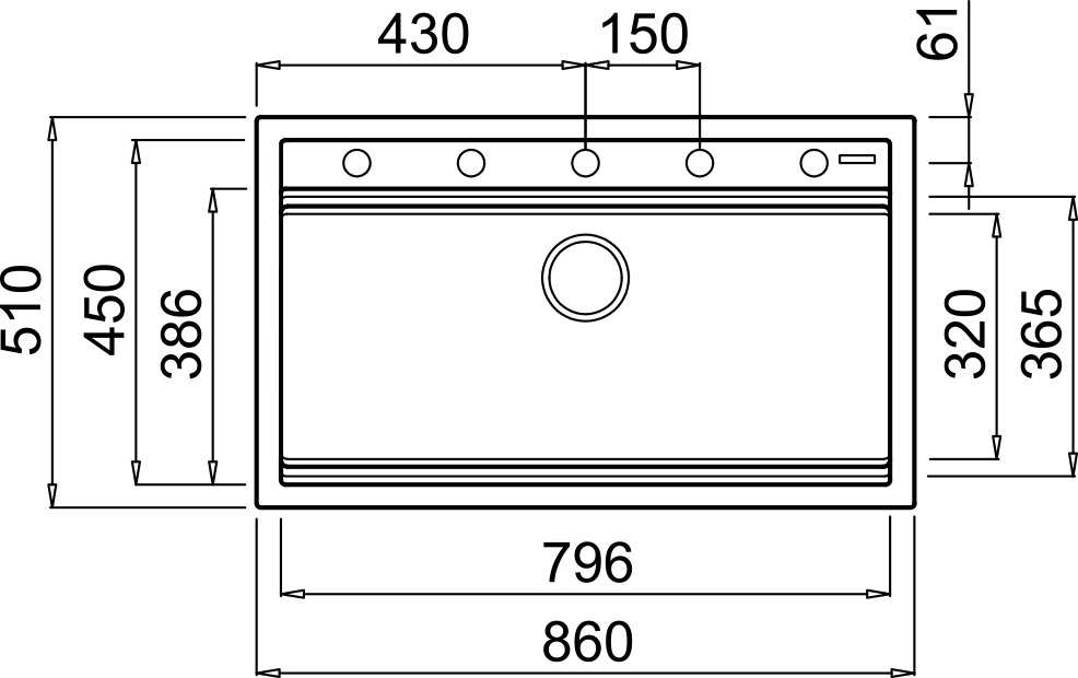 best360 Νεροχύτης κουζίνας BEST 360 ELLECI 86x51cm 5206836617213 BES360