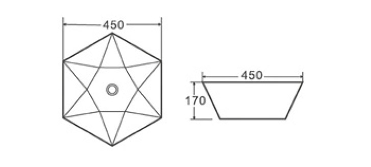 Νιπτήρας επικαθήμενος LT 1140 KARAG 45x45x17cm 4 lt1140 Νιπτήρας επικαθήμενος LT 1140 KARAG 45x45x17cm 5206836053462 LT1140