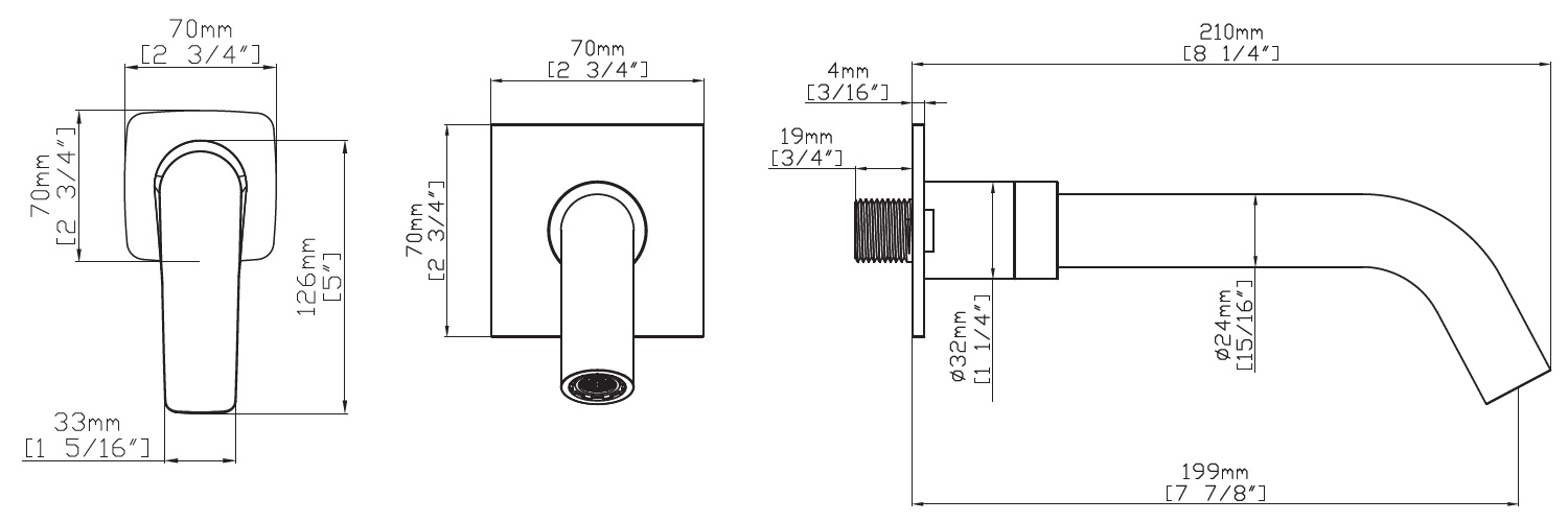 Μπαταρία νιπτήρος εντοιχισμού LEA Gun Metal SO05021 KARAG 4 sxedio SO05021 GM Μπαταρία νιπτήρος εντοιχισμού LEA Gun Metal SO05021 KARAG 5206836681016 SO05021-GM