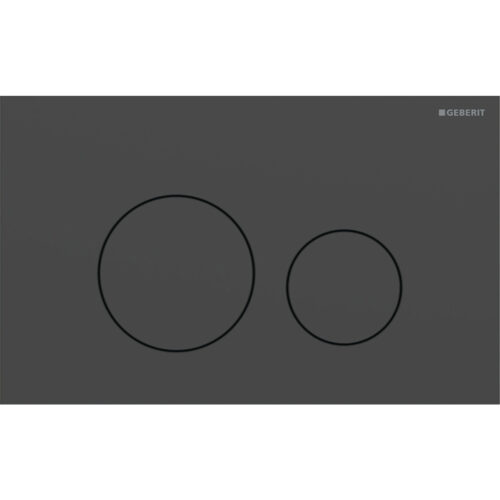 115.628.14.1 2203020411 ΠΛΑΚΕΤΑ GEBERIT SIGMA 40 115.628.14.1 ΜΑΥΡΗ ΜΑΤ