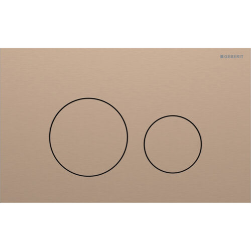 Alternative view of ΠΛΑΚΕΤΑ GEBERIT SIGMA 40 115.628.QB.1 RED GOLD / BRUSHED