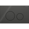 ΠΛΑΚΕΤΑ GEBERIT SIGMA 40 115.628.SJ.1 ΜΑΥΡΗ ΓΥΑΛΙ