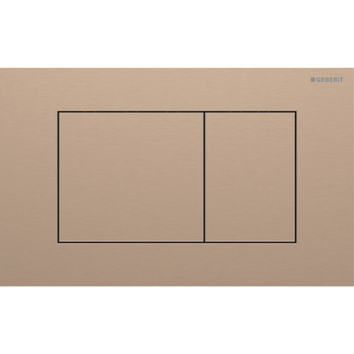 Alternative view of ΠΛΑΚΕΤΑ GEBERIT SIGMA 40 115.629.QB.1 RED GOLD / BRUSHED