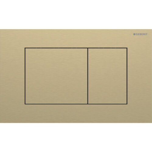ΠΛΑΚΕΤΑ GEBERIT SIGMA 40 115.629.QF.1 BRASS ΟΡΕΙΧΑΛΚΙΝΟ ΧΡΩΜΑ