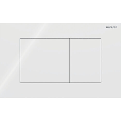 Alternative view of ΠΛΑΚΕΤΑ GEBERIT SIGMA 40 115.629.SI.1 ΛΕΥΚΗ ΓΥΑΛΙ