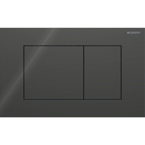ΠΛΑΚΕΤΑ GEBERIT SIGMA 40 115.629.SJ.1 ΜΑΥΡΗ ΓΥΑΛΙ