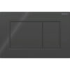 ΠΛΑΚΕΤΑ GEBERIT SIGMA 01 115.660.DW.1 ΜΑΥΡΗ