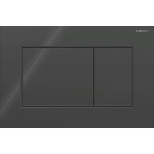 ΠΛΑΚΕΤΑ GEBERIT SIGMA 01 115.660.DW.1 ΜΑΥΡΗ