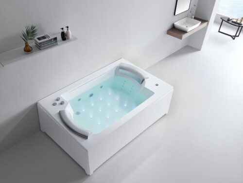 ΜΠΑΝΙΟ ΥΔΡΟΜΑΣΑΖ FC-228HT 185x120x65 ΛΕΥΚΟ PICCADILLY
