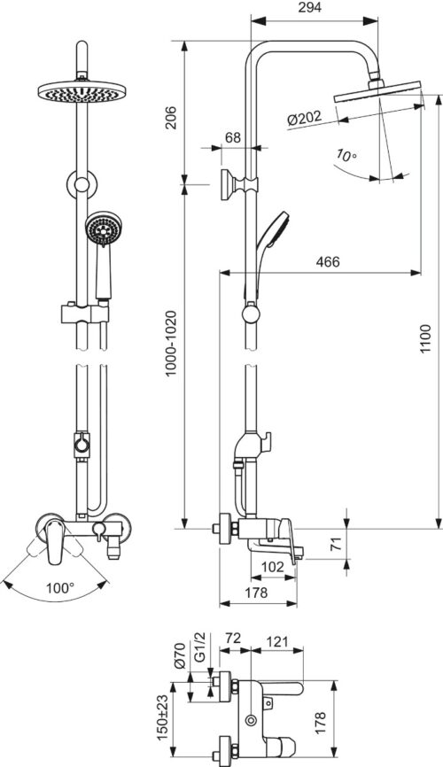 ΣΤΗΛΗ ΝΤΟΥΖ ΜΕ ΜΠΑΤΑΡΙΑ SEVA L ΧΡΩΜΕ IDEAL 8 1221050013 tec ΣΤΗΛΗ ΝΤΟΥΖ ΜΕ ΜΠΑΤΑΡΙΑ SEVA L ΧΡΩΜΕ IDEAL
