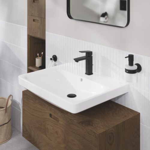 ΜΠΑΤΑΡΙΑ ΝΙΠΤΗΡΟΣ CUBEO 1017492430 BLACK MAT GROHE
