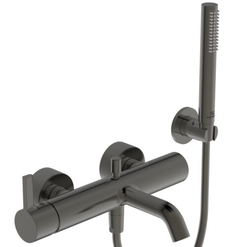 ΜΠΑΤΑΡΙΑ ΛΟΥΤΡΟΥ JOY ΚΟΜΠΛΕ MAGNΕTIC GREY PVD IDEAL 7 1309010048 2 ΜΠΑΤΑΡΙΑ ΛΟΥΤΡΟΥ JOY ΚΟΜΠΛΕ MAGNΕTIC GREY PVD IDEAL