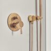 ΠΑΡΟΧΗ ΥΔΡΟΛΗΨΙΑΣ IDEALRAIN ΣΤΡΟΓΓΥΛΗ BRUSHED GOLD PVD IDEAL 1 ΠΑΡΟΧΗ ΥΔΡΟΛΗΨΙΑΣ IDEALRAIN ΣΤΡΟΓΓΥΛΗ BRUSHED GOLD PVD IDEAL