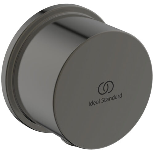 1309080070 ΠΑΡΟΧΗ ΥΔΡΟΛΗΨΙΑΣ IDEALRAIN ΣΤΡΟΓΓΥΛΗ MAGNETIC GREY PVD IDEAL