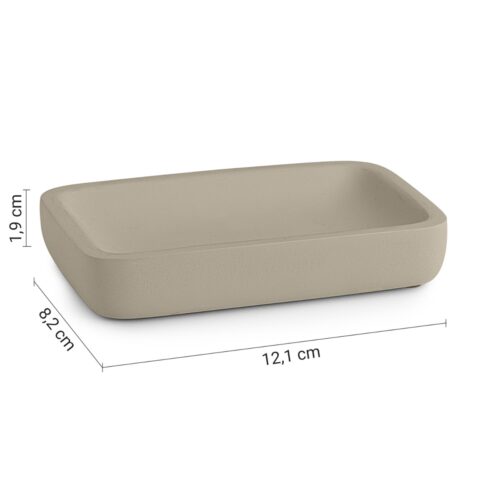 ΣΑΠΟΥΝΟΘΗΚΗ YLENIA YL11 LIGHT TURTLEDOVE GREY ΜΑΤ GEDY 8 1401030008 0000yl116600000.1 ΣΑΠΟΥΝΟΘΗΚΗ YLENIA YL11 LIGHT TURTLEDOVE GREY ΜΑΤ GEDY