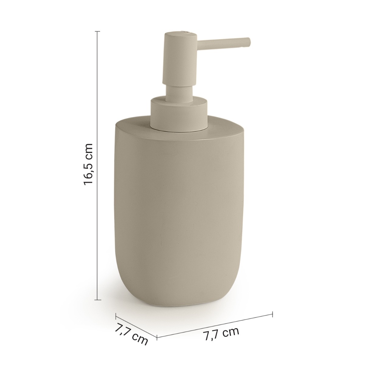 DISPENSER YLENIA YL80 LIGHT TURTLEDOVE GREY ΜΑΤ GEDY 6 DISPENSER YLENIA YL80 LIGHT TURTLEDOVE GREY ΜΑΤ GEDY - Image 4