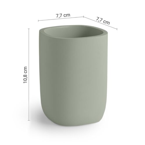 1401030015 0000yl980700000.1 ΠΟΤΗΡΟΘΗΚΗ YLENIA YL98 GREEN SAGE ΜΑΤ GEDY