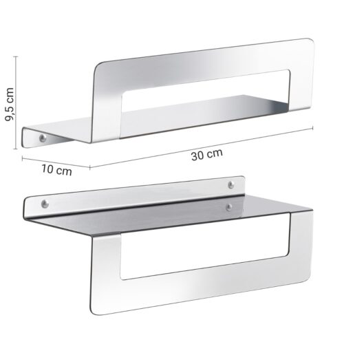 ΠΕΤΣΕΤΟΘΗΚΗ / ΡΑΦΙ CLEO 2019-30 30cm ΧΡΩΜΕ ΓΥΑΛΙΣΤΕΡΟ GEDY 8 1403020459 000020191330000.1 ΠΕΤΣΕΤΟΘΗΚΗ / ΡΑΦΙ CLEO 2019-30 30cm ΧΡΩΜΕ ΓΥΑΛΙΣΤΕΡΟ GEDY