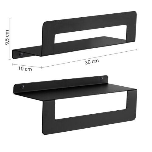 ΠΕΤΣΕΤΟΘΗΚΗ / ΡΑΦΙ CLEO 2019-30 30cm ΜΑΥΡΗ ΜΑΤ GEDY 9 1403020461 000020191430000.1 ΠΕΤΣΕΤΟΘΗΚΗ / ΡΑΦΙ CLEO 2019-30 30cm ΜΑΥΡΗ ΜΑΤ GEDY