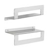 ΠΕΤΣΕΤΟΘΗΚΗ / ΡΑΦΙ CLEO 2019-30 30cm BRUSHED ΧΡΩΜΕ GEDY