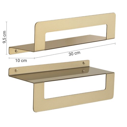 ΠΕΤΣΕΤΟΘΗΚΗ / ΡΑΦΙ CLEO 2019-30 30cm GOLD ΜΑΤ GEDY 8 1403020467 000020198830000.1 ΠΕΤΣΕΤΟΘΗΚΗ / ΡΑΦΙ CLEO 2019-30 30cm GOLD ΜΑΤ GEDY