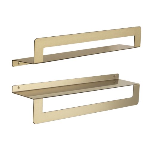 ΠΕΤΣΕΤΟΘΗΚΗ / ΡΑΦΙ CLEO 2019-50 50cm GOLD ΜΑΤ GEDY