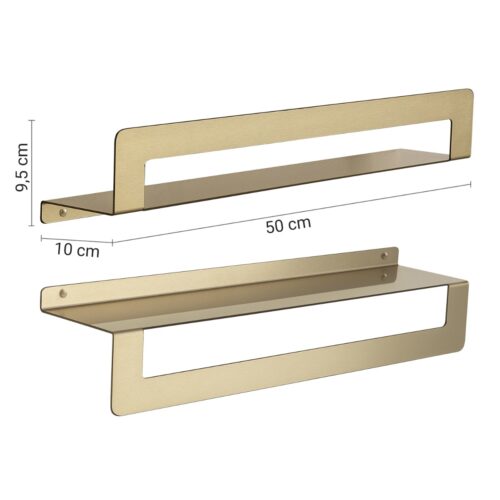 ΠΕΤΣΕΤΟΘΗΚΗ / ΡΑΦΙ CLEO 2019-50 50cm GOLD ΜΑΤ GEDY 8 1403020468 000020198850000.1 ΠΕΤΣΕΤΟΘΗΚΗ / ΡΑΦΙ CLEO 2019-50 50cm GOLD ΜΑΤ GEDY