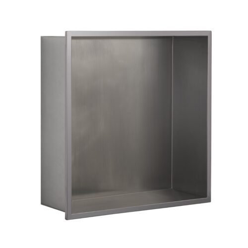 ΡΑΦΙ ΝΤΟΥΖ GUEST 2491 30x30cm BRUSHED INOX GEDY