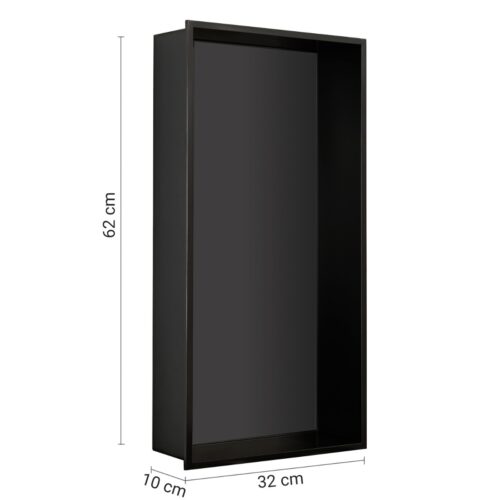 ΡΑΦΙ ΝΤΟΥΖ GUEST 2492 30x60cm ΜΑΥΡΟ ΜΑΤ GEDY 9 1403020471 000024921400000.1 ΡΑΦΙ ΝΤΟΥΖ GUEST 2492 30x60cm ΜΑΥΡΟ ΜΑΤ GEDY