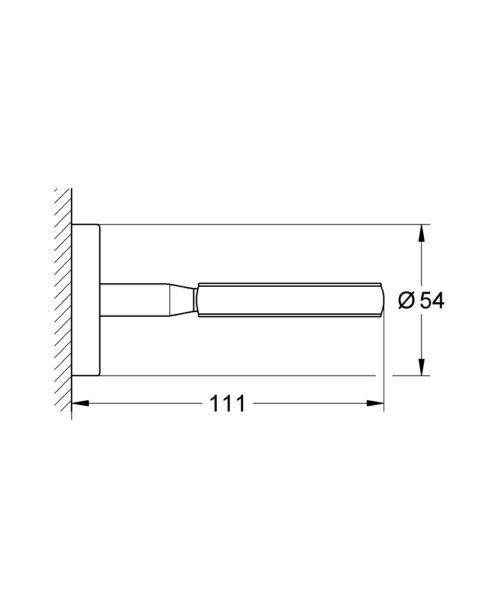 ΒΑΣΗ ΑΞΕΣΟΥΑΡ ΕΠΙΤΟΙΧΗ BAU COSMOPOLITAN ΧΡΩΜΕ GROHE 8 1403030071 2 ΒΑΣΗ ΑΞΕΣΟΥΑΡ ΕΠΙΤΟΙΧΗ BAU COSMOPOLITAN ΧΡΩΜΕ GROHE