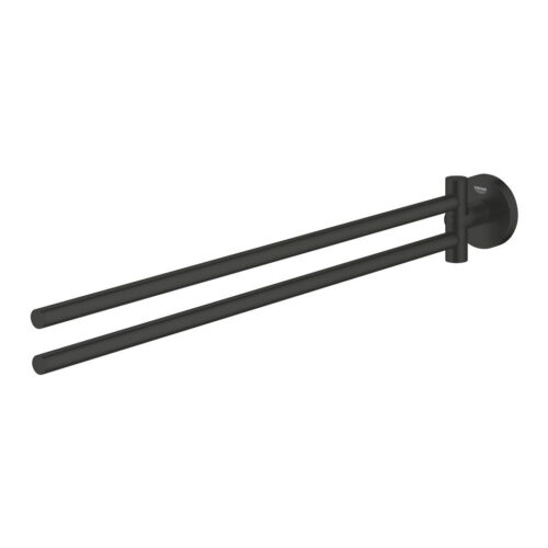 ΠΕΤΣΕΤΟΘΗΚΗ ESSENTIALS ΔΙΠΛΗ ΙΙ 1024672430 BLACK MAT GROHE 9 1403030078 2 ΠΕΤΣΕΤΟΘΗΚΗ ESSENTIALS ΔΙΠΛΗ ΙΙ 1024672430 BLACK MAT GROHE
