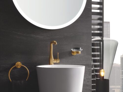 ΚΡΙΚΟΣ ΠΕΤΣΕΤΑΣ ESSENTIALS 40365GN1 BRUSHED COOL SUNRISE  PVD GROHE