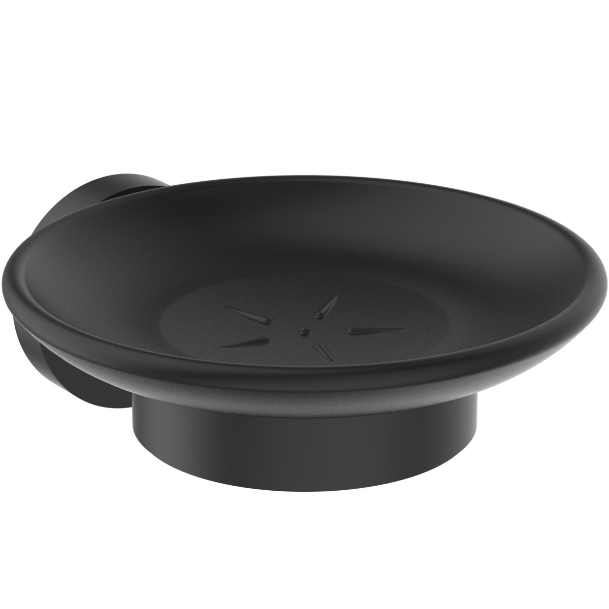 ΣΑΠΟΥΝΟΘΗΚΗ ΤΟΙΧΟΥ ΣΤΡΟΓΓΥΛΗ IOM SILK BLACK IDEAL 3 ΣΑΠΟΥΝΟΘΗΚΗ ΤΟΙΧΟΥ ΣΤΡΟΓΓΥΛΗ IOM SILK BLACK IDEAL