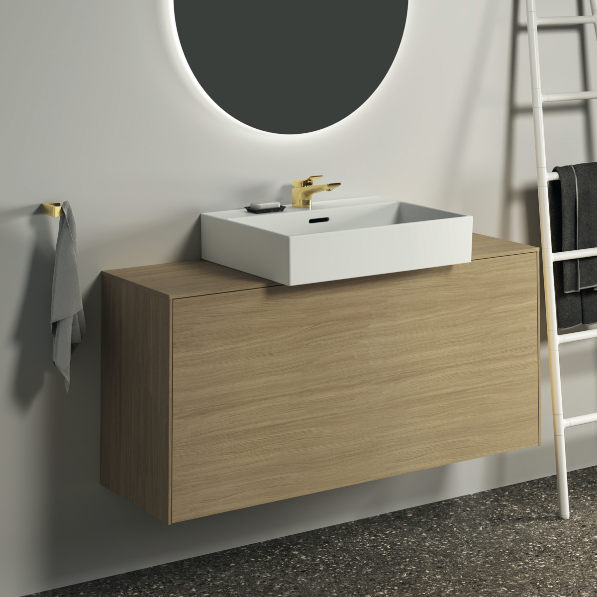 ΑΓΓΙΣΤΡΟ ΜΟΝΟ ΤΕΤΡΑΓΩΝΟ CONCA BRUSHED GOLD PVD IDEAL 6 ΑΓΓΙΣΤΡΟ ΜΟΝΟ ΤΕΤΡΑΓΩΝΟ CONCA BRUSHED GOLD PVD IDEAL - Image 4