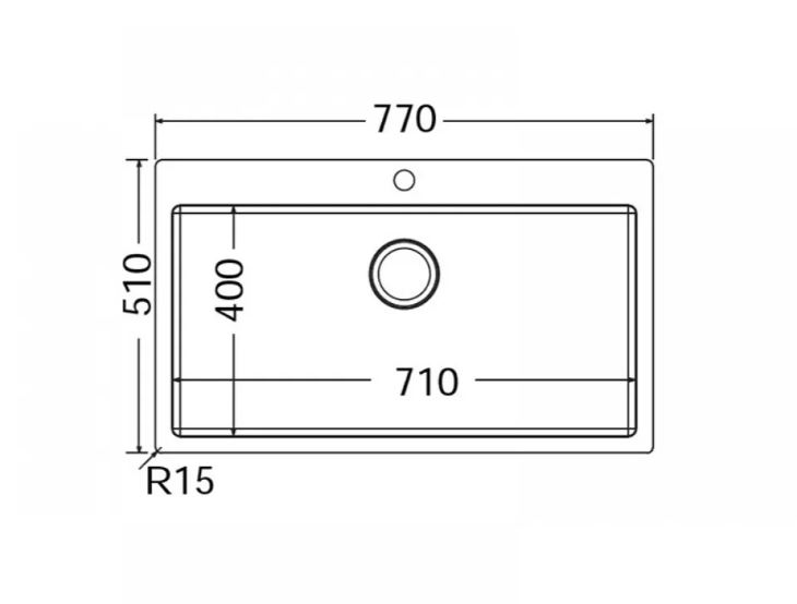 ΝΕΡΟΧΥΤΗΣ ΑΝΟΞΕΙΔΩΤΟΣ 77x51cm LINEAR PLUS ΛΕΙΟΣ APELL 6 ΝΕΡΟΧΥΤΗΣ ΑΝΟΞΕΙΔΩΤΟΣ 77x51cm LINEAR PLUS ΛΕΙΟΣ APELL - Image 4