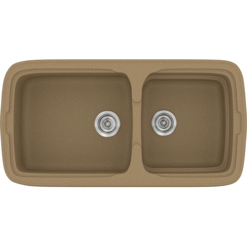 ΝΕΡΟΧΥΤΗΣ ΣΥΝΘΕΤΙΚΟΣ 96x51cm CLASSIC 305 METALLIC COFFEE SANITEC 3 ΝΕΡΟΧΥΤΗΣ ΣΥΝΘΕΤΙΚΟΣ 96x51cm CLASSIC 305 METALLIC COFFEE SANITEC