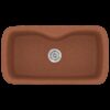 ΝΕΡΟΧΥΤΗΣ ΣΥΝΘΕΤΙΚΟΣ 83x51cm CLASSIC 321 GRANITE TERRACOTTA SANITEC