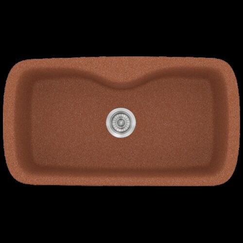 ΝΕΡΟΧΥΤΗΣ ΣΥΝΘΕΤΙΚΟΣ 83x51cm CLASSIC 321 GRANITE TERRACOTTA SANITEC