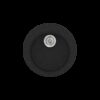 ΝΕΡΟΧΥΤΗΣ ΣΥΝΘΕΤΙΚΟΣ 48x48cm CLASSIC 316 GRANITE BLACK SANITEC