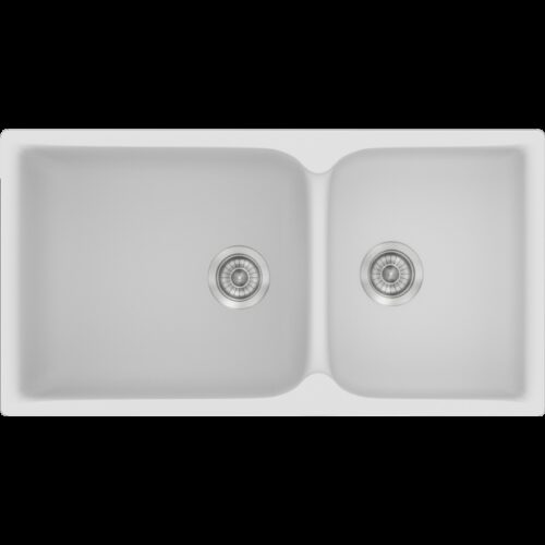 ΝΕΡΟΧΥΤΗΣ ΣΥΝΘΕΤΙΚΟΣ 92x51cm CLASSIC 307 WHITE SANITEC