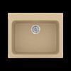 ΝΕΡΟΧΥΤΗΣ ΣΥΝΘΕΤΙΚΟΣ ΓΡΑΝΙΤΗΣ 60x50cm CLASSIC 331 GRANITE CAPPUCINO SANITEC