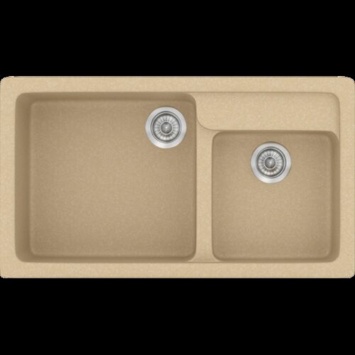 ΝΕΡΟΧΥΤΗΣ ΣΥΝΘΕΤΙΚΟΣ 90x51cm CLASSIC 317 GRANITE CAPPUCCINO SANITEC