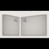 ΝΕΡΟΧΥΤΗΣ ΓΡΑΝΙΤΗ 93x51cm CLASSIC 326 METALLIC ICE SANITEC