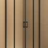 ΚΑΜΠΙΝΑ ΝΤΟΥΖΙΕΡΑΣ ΑΣΥΜΜΕΤΡΗ SWIFT 70x120x195 ΔΙΑΦΑΝΟ ΜΑΥΡΟ BRONZE