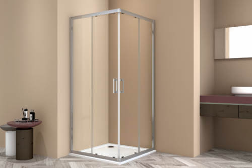 ΚΑΜΠΙΝΑ ΝΤΟΥΖΙΕΡΑΣ ΑΣΥΜΜΕΤΡΗ SWIFT 70x100x195 ΔΙΑΦΑΝΟ ΧΡΩΜΕ BRONZE