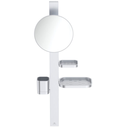 2015100017 1 ΚΑΘΡΕΠΤΗΣ ΟΜΟΡΦΙΑΣ BEAUTY BAR S ALU+ Φ20 SILVER IDEAL