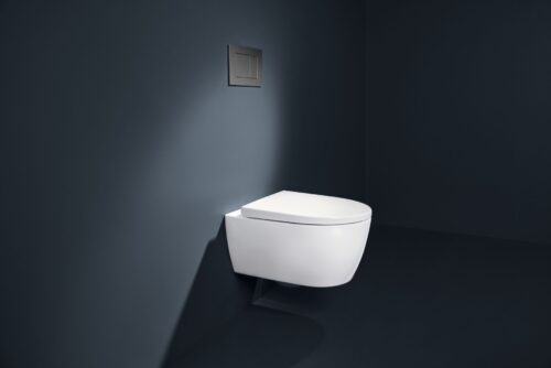 ΠΛΑΚΕΤΑ GEBERIT SIGMA 40 115.629.QD.1 ΜΑΥΡΗ ΧΡΩΜΕ / BLACK CHROME BRUSHED
