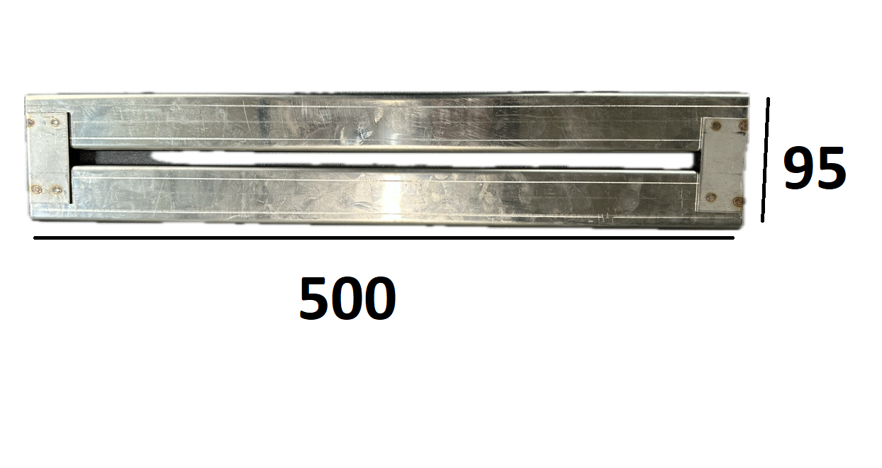 ΚΑΝΑΛΙ ΣΧΙΣΜΗΣ 5491 INOX 304 9,5x50cm 5 ΚΑΝΑΛΙ ΣΧΙΣΜΗΣ 5491 INOX 304 9,5x50cm - Image 3