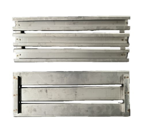 4004010163 5494 ΚΑΝΑΛΙ ΔΙΠΛΗΣ ΣΧΙΣΜΗΣ 5494 INOX 304 20x50cm